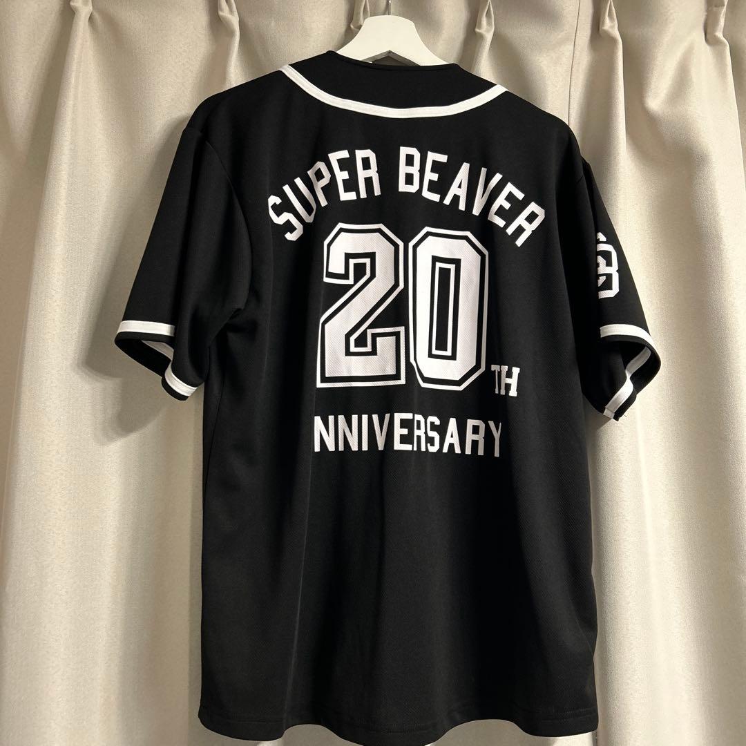 SUPER BEAVER 20th ユニホーム ブラック M ベースボールシャツ - メルカリ