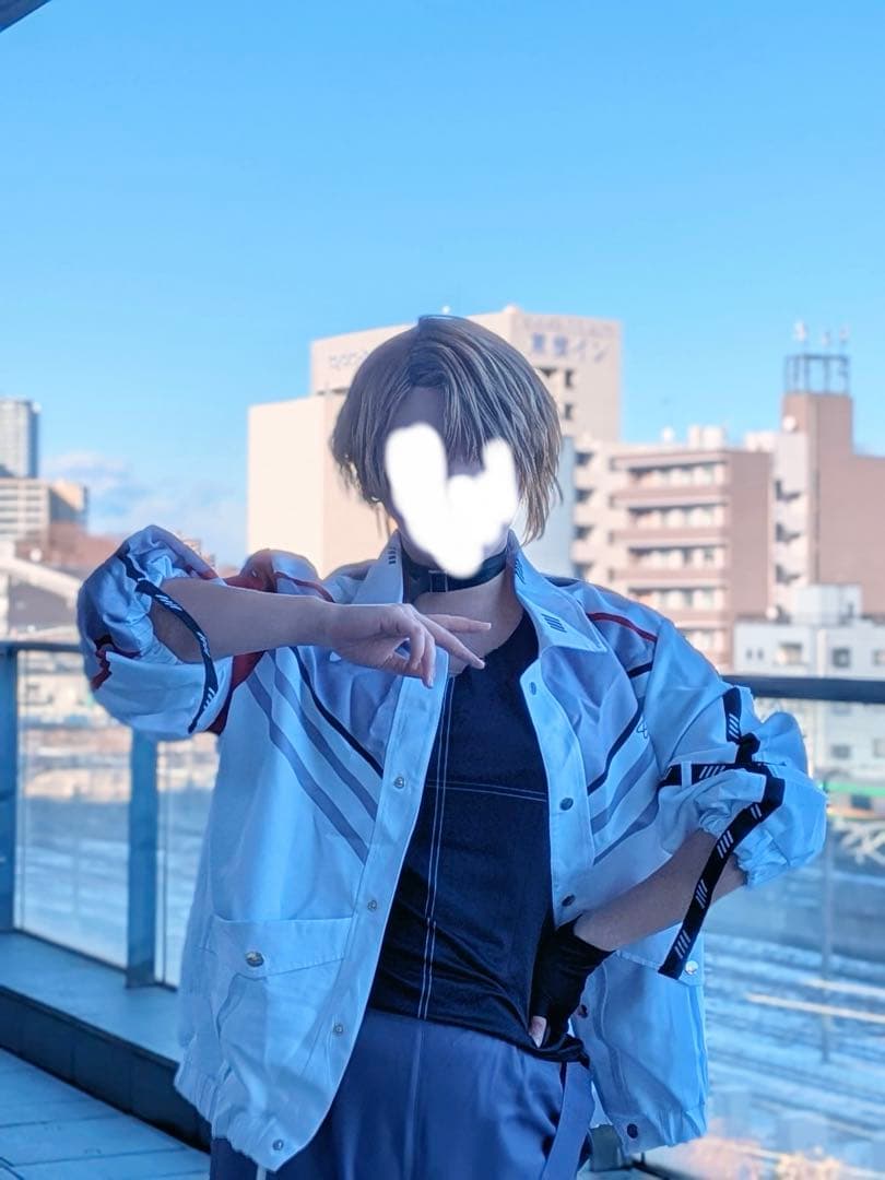 加賀美ハヤト コスプレ衣装 OVERFLOW 男性XLサイズ ウィッグ ウィッグ