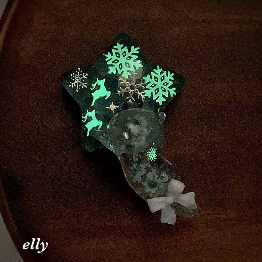 sawasawa様】1569.天然石 琉球ガラス 雪の結晶 とびつき猫 レジン