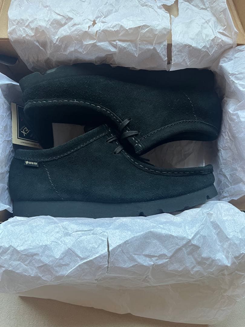 ClarksWallabeeワラビー GTX UK7.5/25.5〜26.0cm