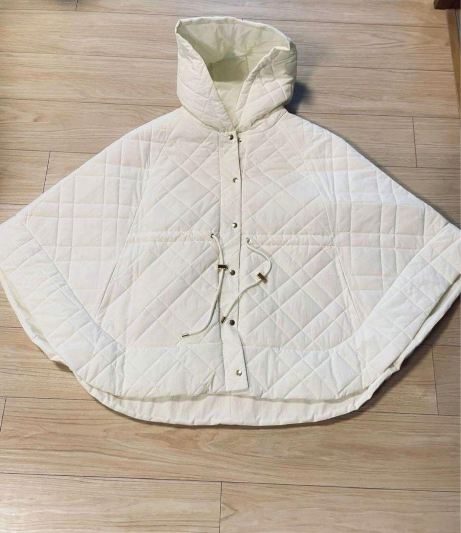 新品タグ付き 】maison de Dolce. キルティングポンチョ - メルカリ
