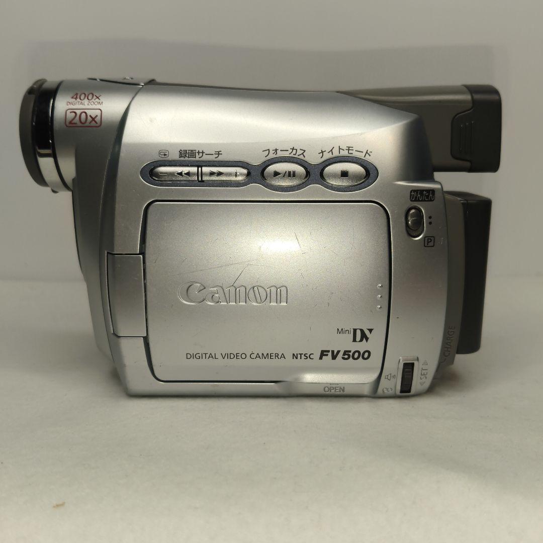 動作確認済】Canon キヤノン FV 500 ミニDV ビデオカメラ - メルカリ