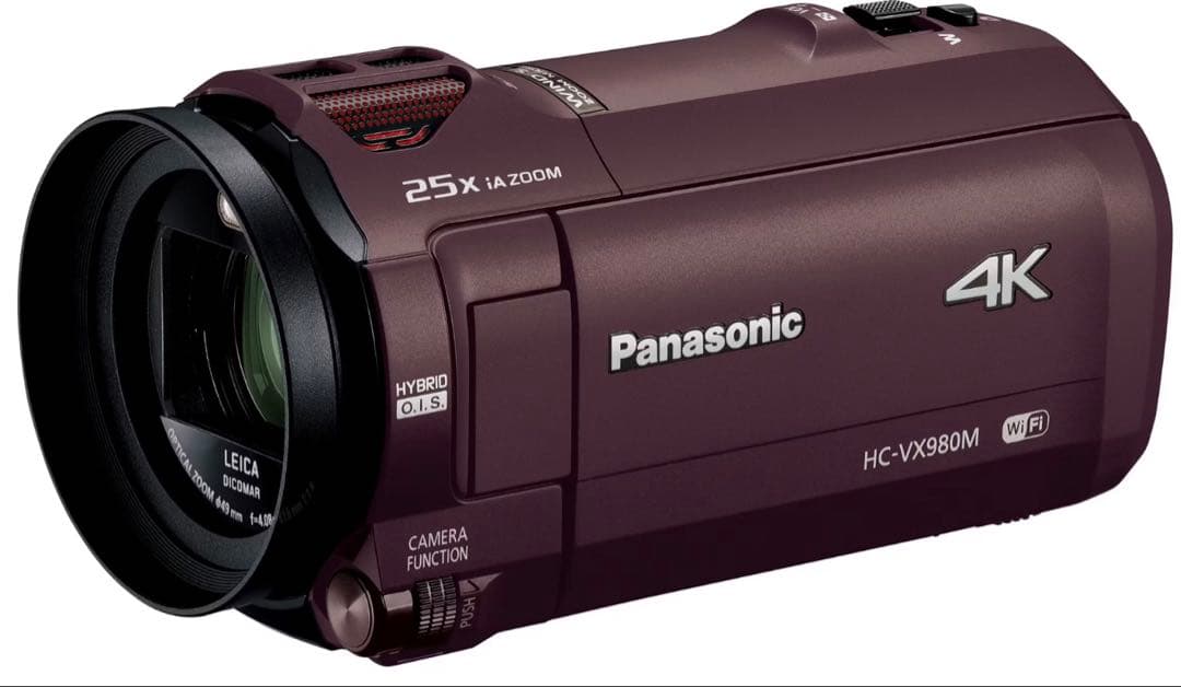 Panasonic HC-VX980M 4Kビデオカメラ　セット 概要 デジタル4Kビデオカメラ HC-VX980M | デジタルビデオカメラ