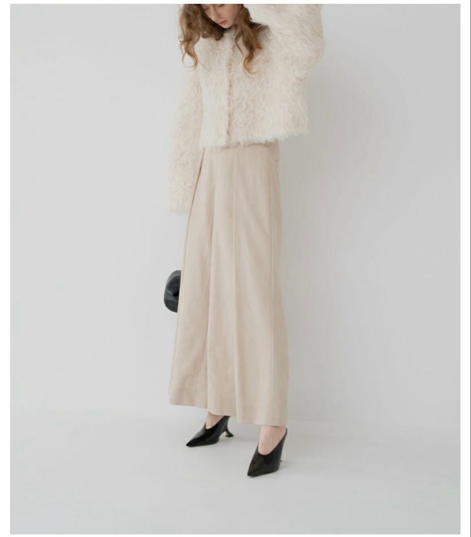 dolce ドルチェ wavy cardigan/ivory 割引