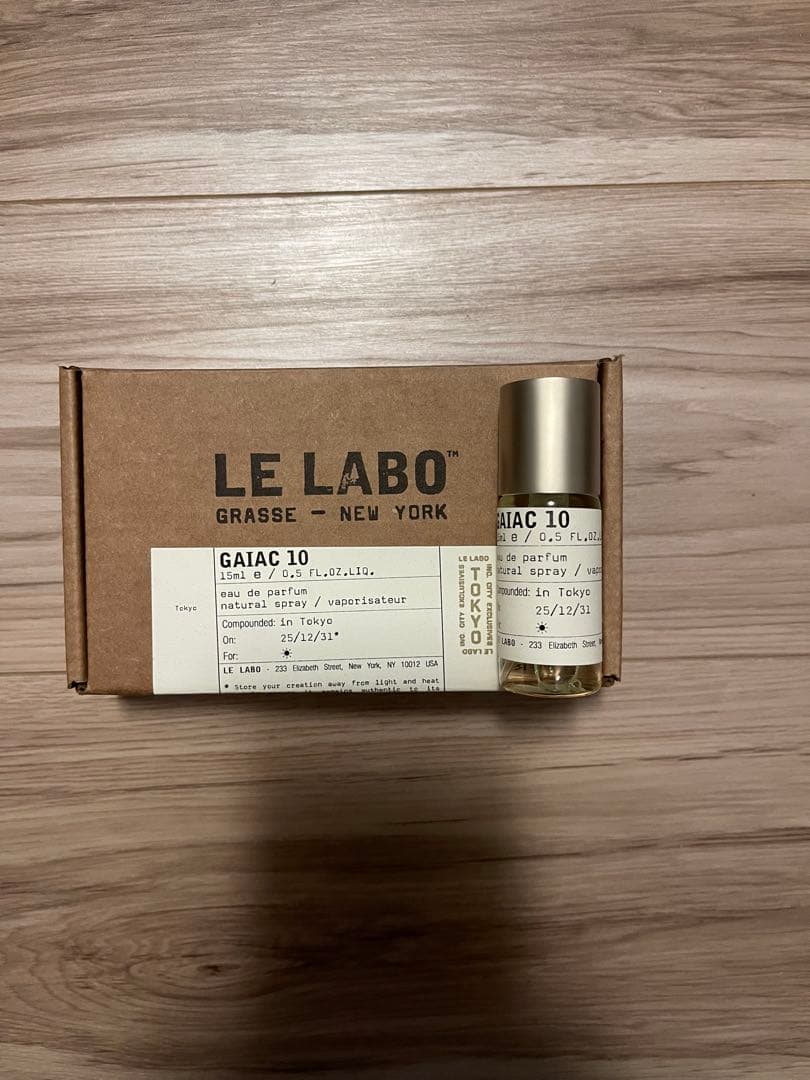 香水(ユニセックス) LE LABO GAIAC 10 15ml ル ラボ / GAIAC 10 15mlの公式商品情報｜美容・化粧品情報はアットコスメ