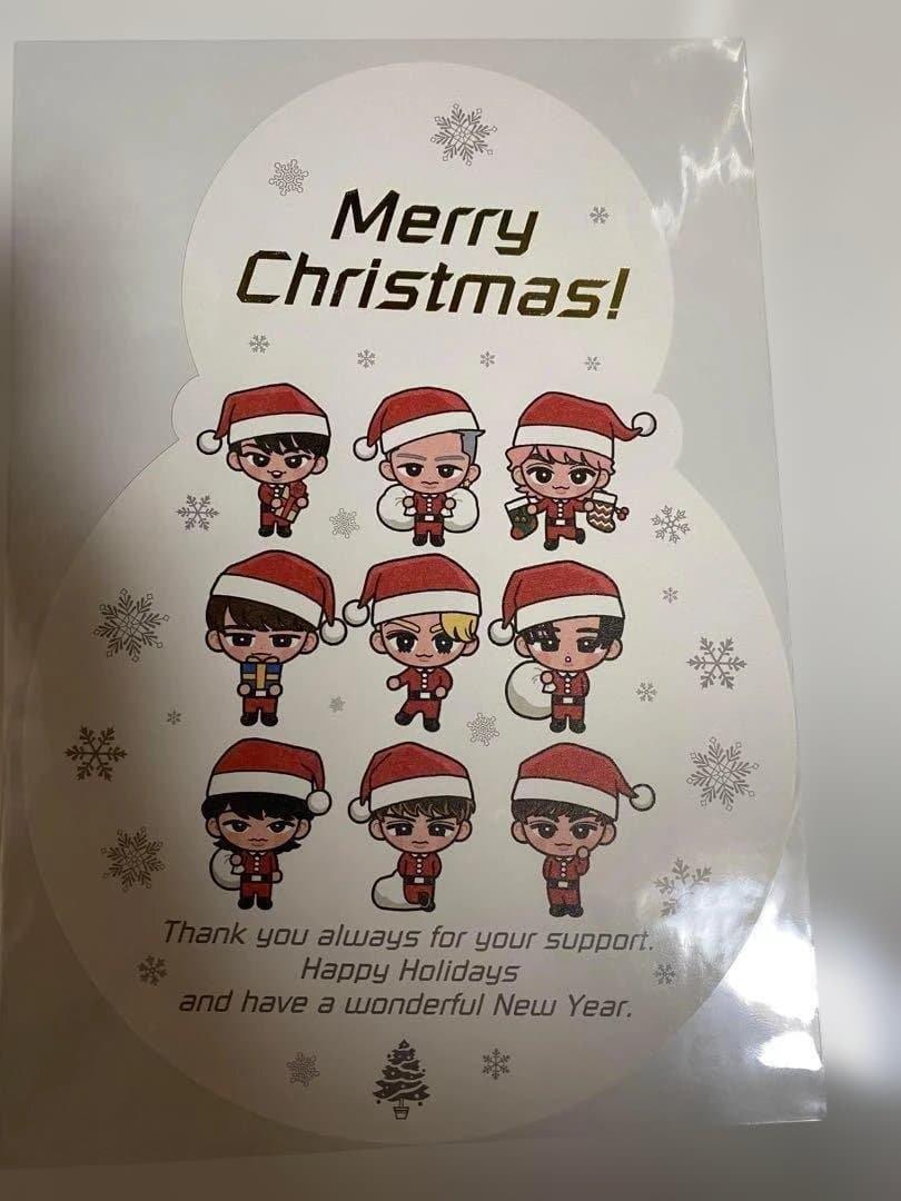 【大人気商品‼︎】 【Man】 Man クリスマス カード HYPE クリスマスグリーティングカード（ムーミンパパとツリー