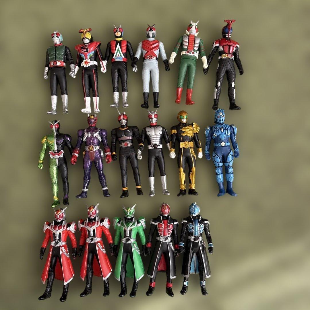 仮面ライダー フィギュア 16体セット - メルカリ