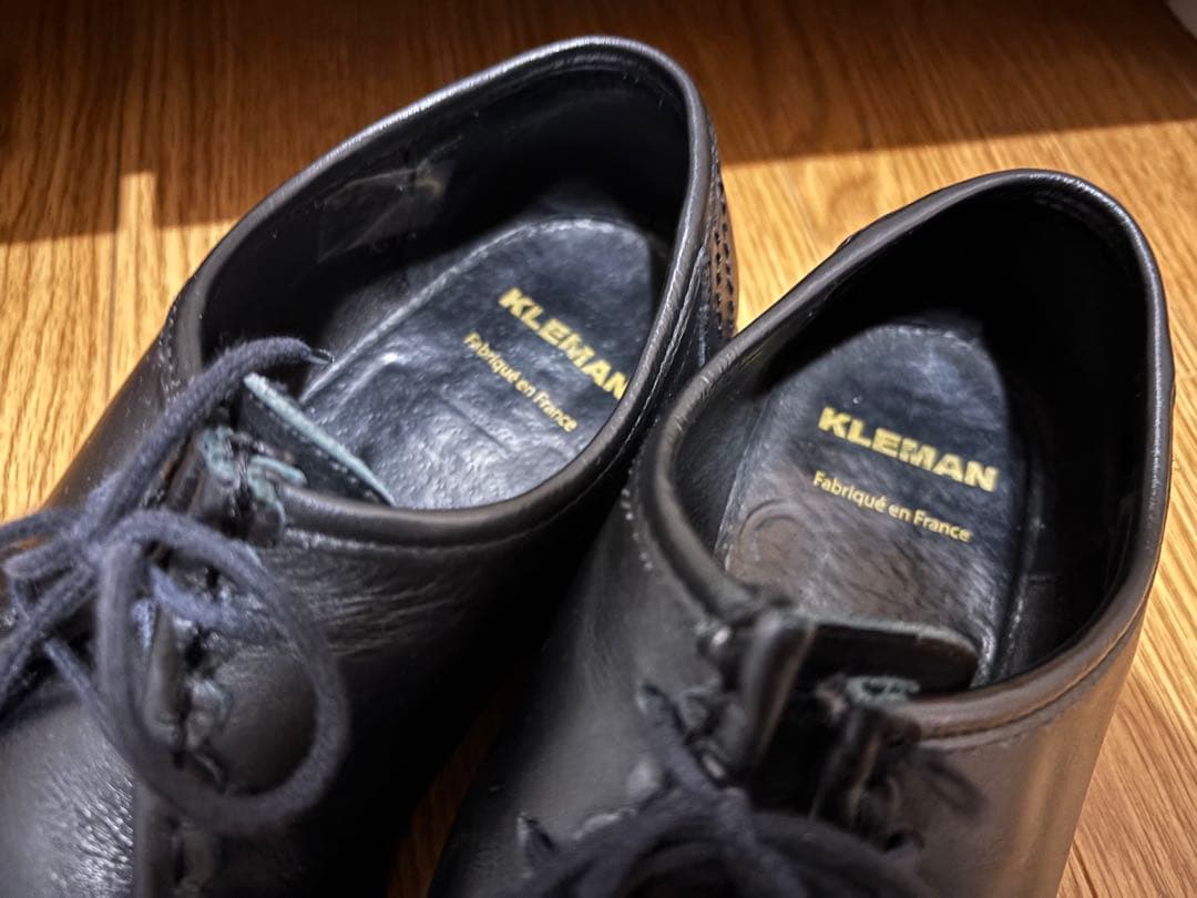 KLEMAN 黒 モカシン ブーツ デザートブーツ 41 - メルカリ