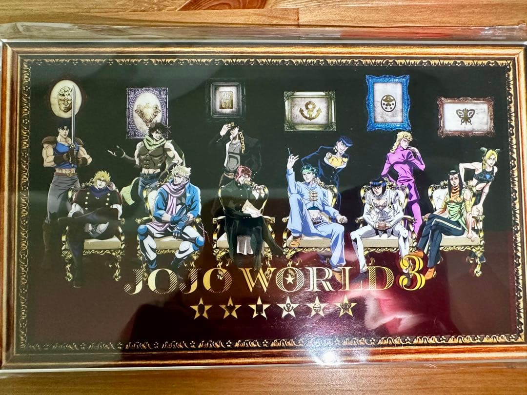 ジョジョワールド3 discくじ A賞 ミラーアクリルボードA - メルカリ