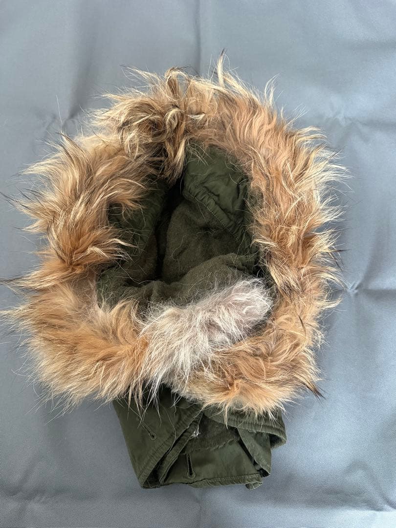 M-51 パーカー用フード ワイヤー折れ2箇所