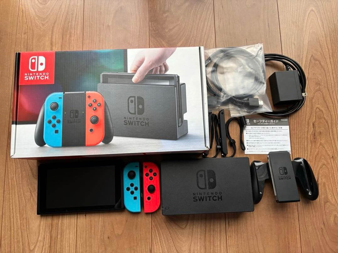Nintendo Switch本体（未対策機）純正ポーチ付 Nintendo Switch 本体 未対策機｜Yahoo!フリマ（旧PayPayフリマ）