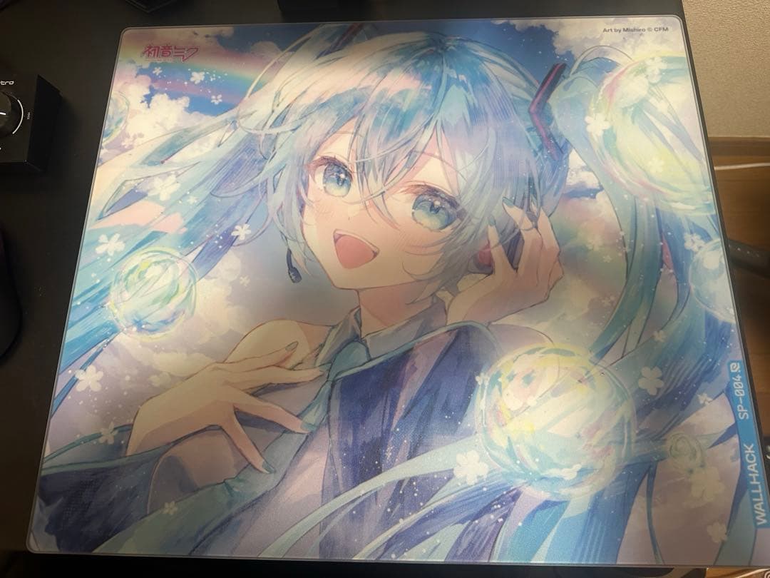 WALL HACK SP-004 初音ミクガラスマウスパッド Amazon.co.jp: Wallhack/SkyPAD ガラスパッド SP-004 Hatsune Miku