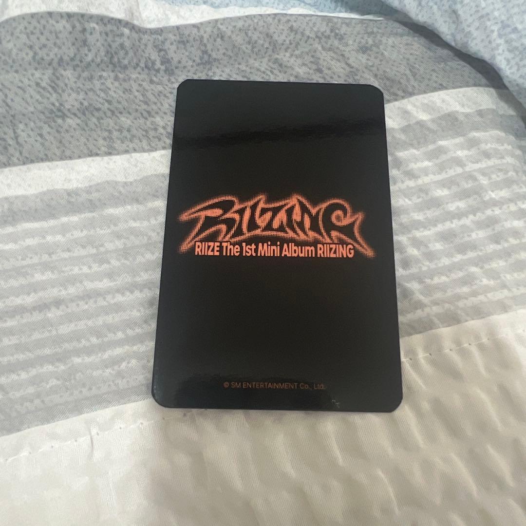 riizing riize アントン トレカ everline anton - メルカリ