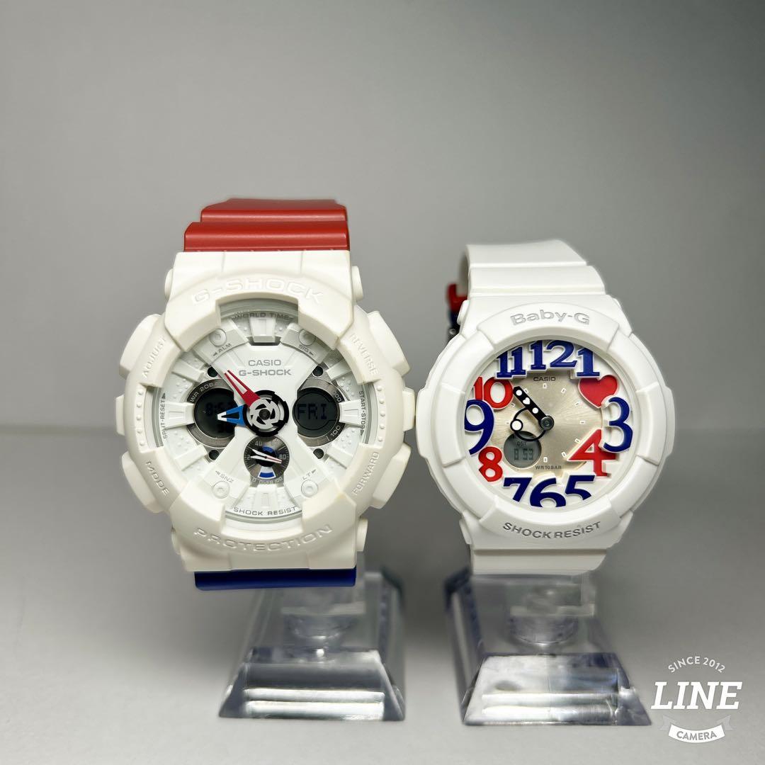 CASIO G-SHOCK BABY-G❤️チョコ&可愛い❤️トリコロールペアセット