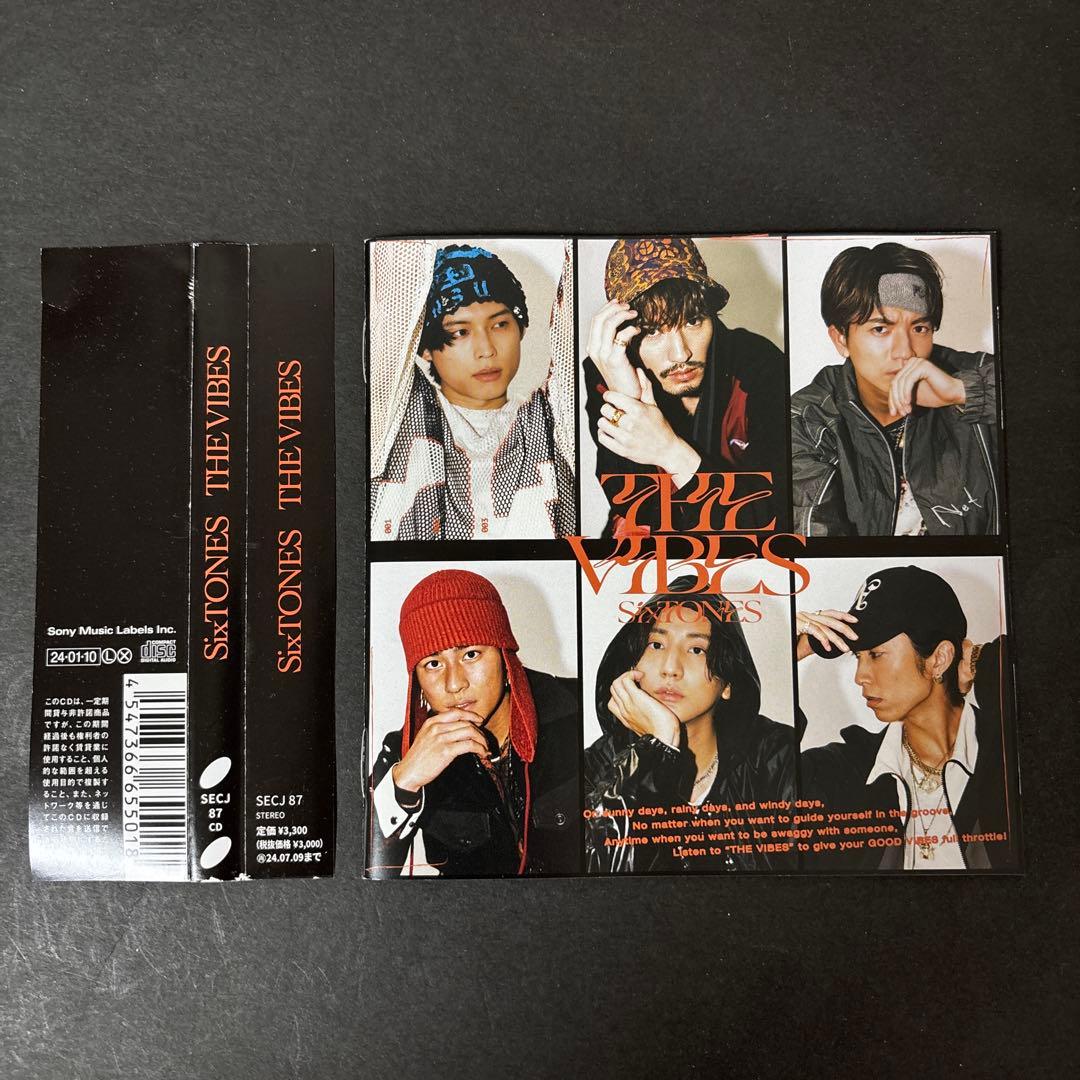 SixTONES 「THE VIBES」 アルバム CD【新品ケース】帯び付き - メルカリ