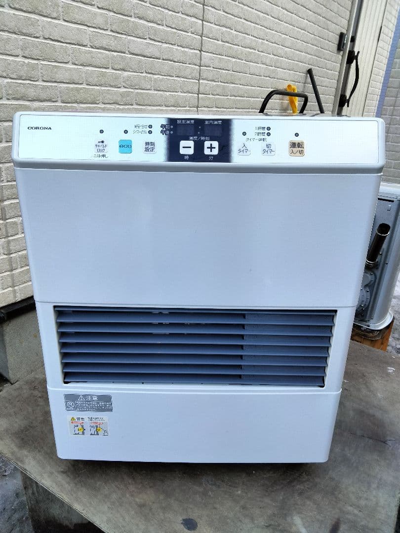 札幌発コロナFF温風石油ストーブ！品番「FF‐VG4215S」2016年式中古⑱