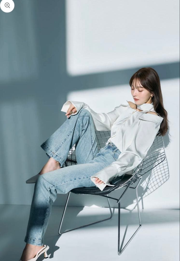 poláura ボウタイmany wayオフショルサテンブラウス - メルカリ