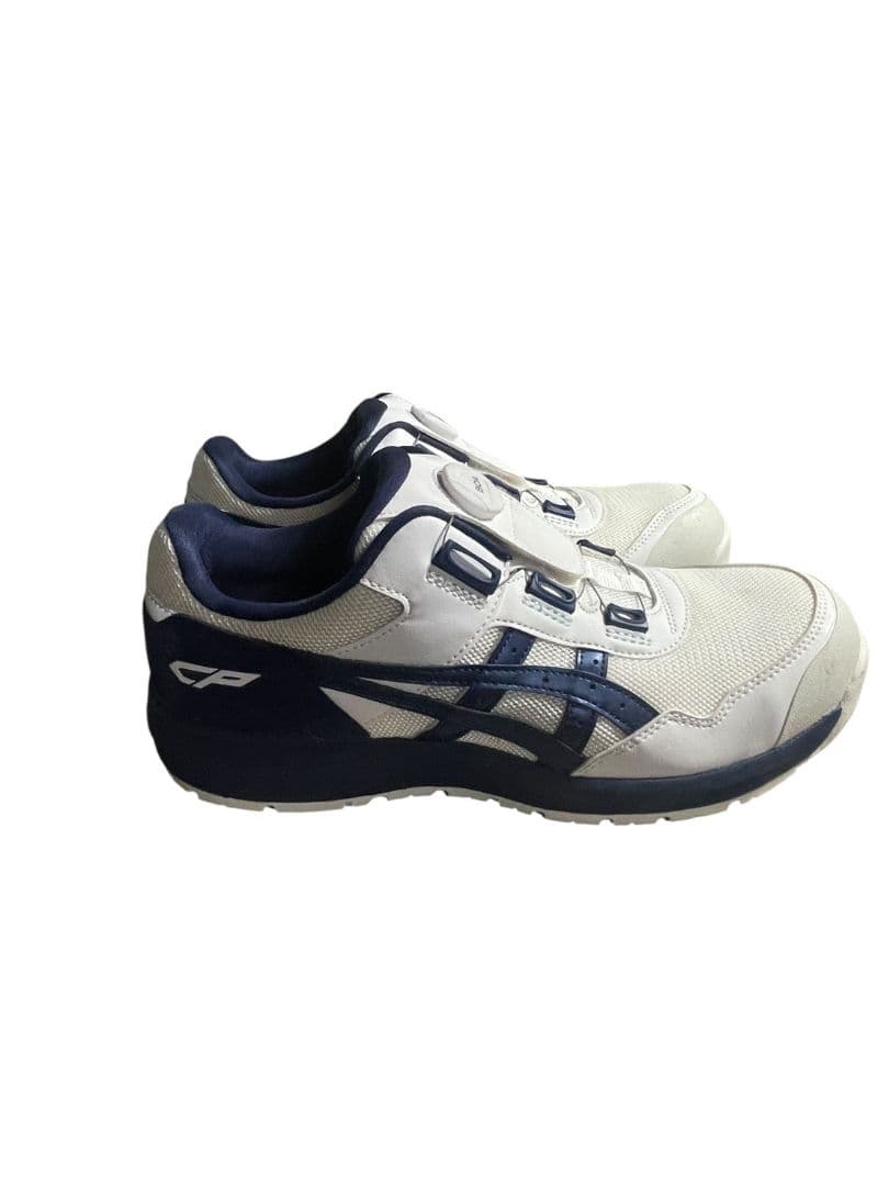 【新品】ASICS 安全靴 ホワイト/ネイビー　28.0cm