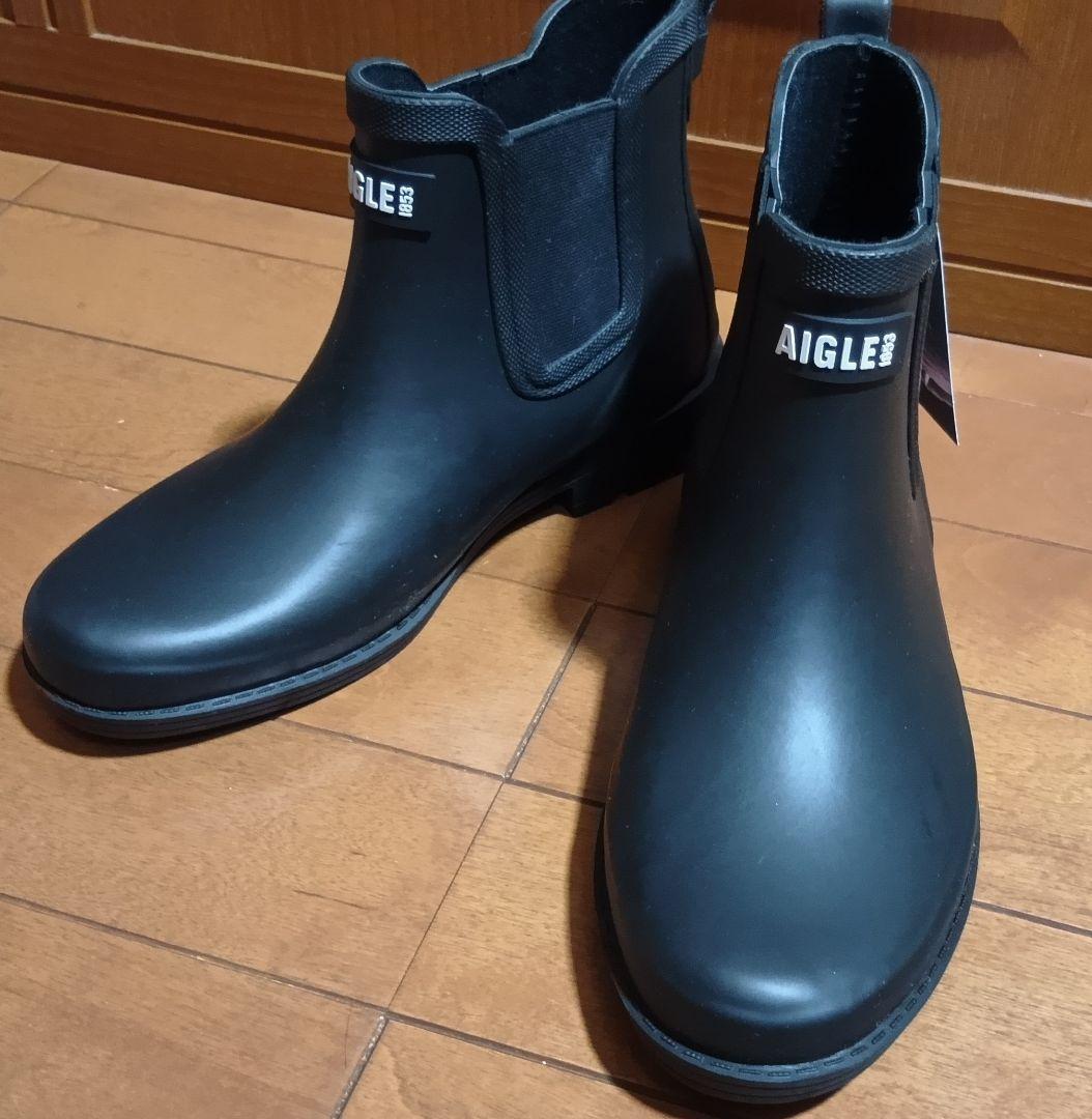 AIGLE CARVILLE 2 ブラック 37 AIGLE（エーグル） 長靴 レインブーツ CARVILLE2 全天候対応 防水