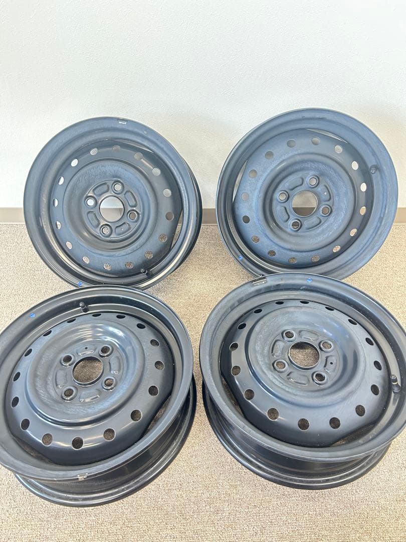 スズキ純正ホイール　ワゴンRスマイル　4本セット 激安 4本セット】スズキ ワゴンRスマイル 純正 スチール 鉄ホイール 鉄