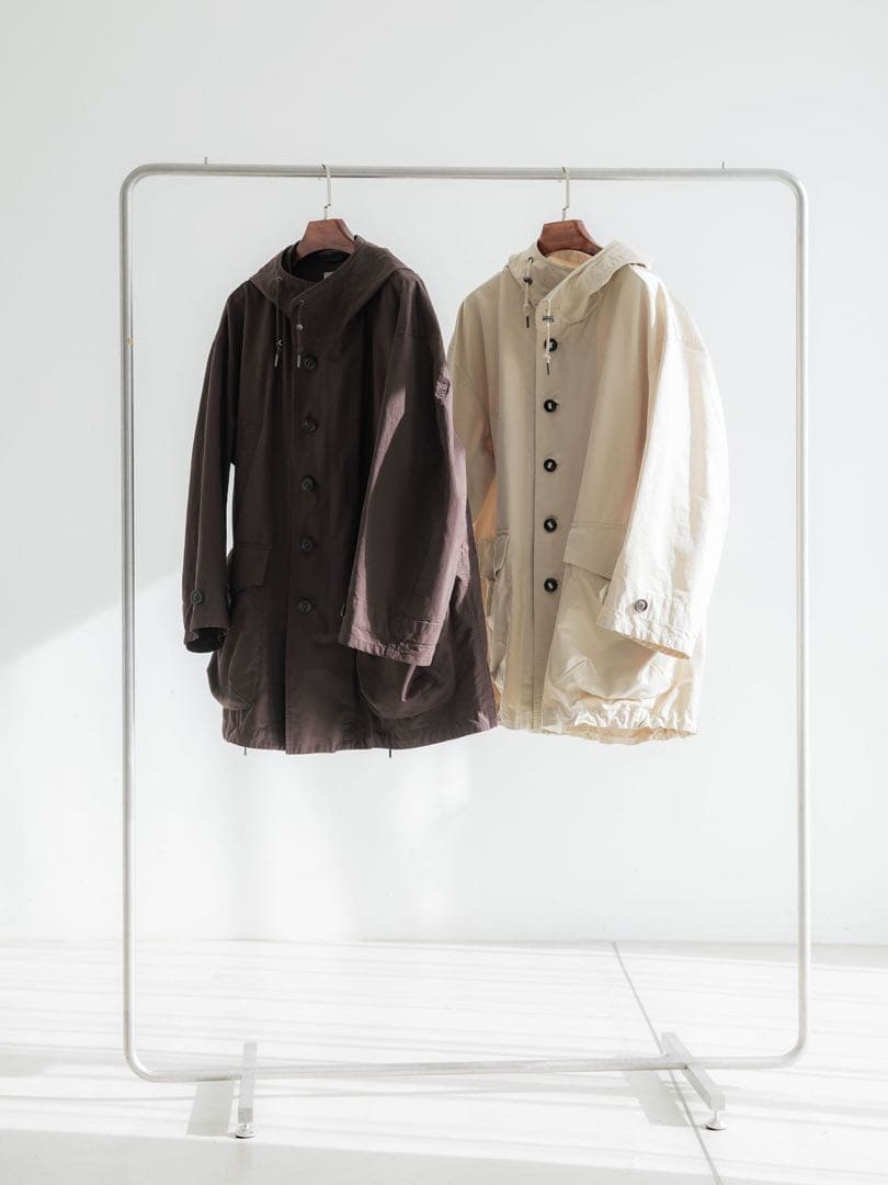 crewre ピーチスキンモッズコート ecru サイズ1 - メルカリ