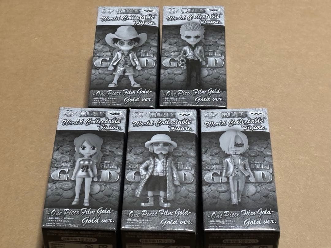 ONE PIECE ワーコレ FILM GOLD お宝キャンペーン 当選品 希少 - メルカリ