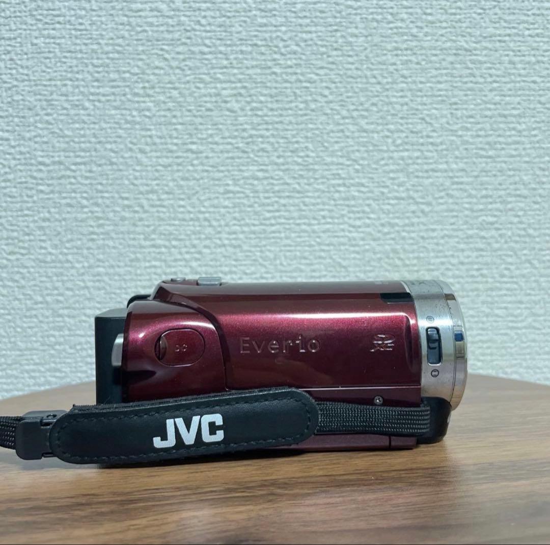 ビデオカメラ】 JVC Everio GZ-E265-R - メルカリ