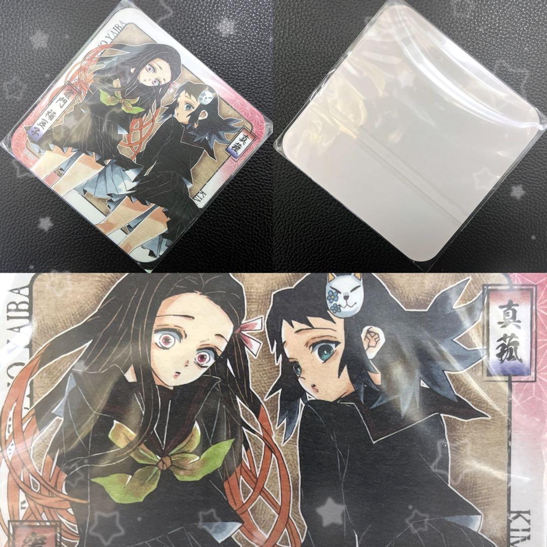 鬼滅の刃 原作 アートコースター 姉妹コンビ♡ 竈門禰豆子&真菰 JUMP