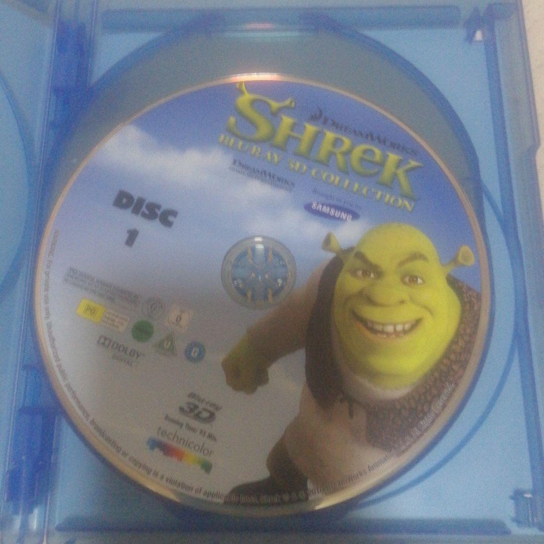 シュレックコンプリートコレクション 3Dブルーレイ4枚組 ドリーム