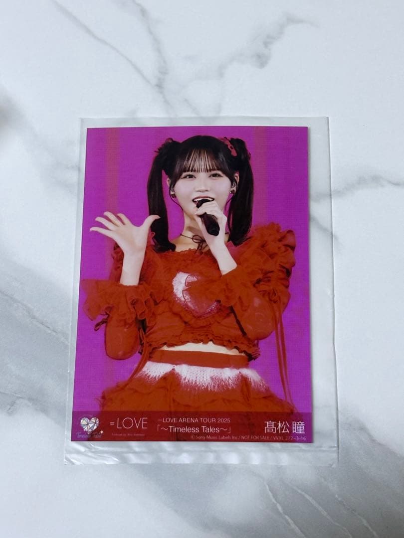イコラブ アリーナツアー2025 髙松瞳 封入生写真 - メルカリ