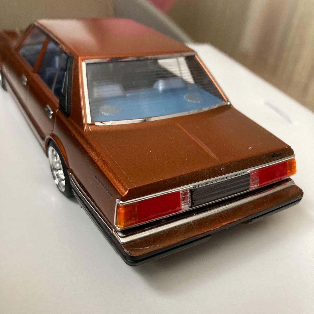 ニッサンセドリックプラモデル 素人製作品 ニッサンセドリック