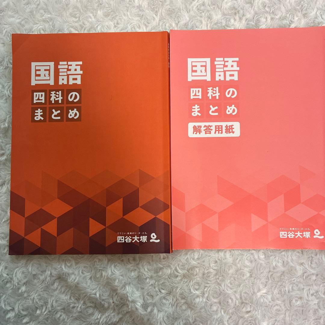 国語 四科のまとめ 四谷大塚 - メルカリ