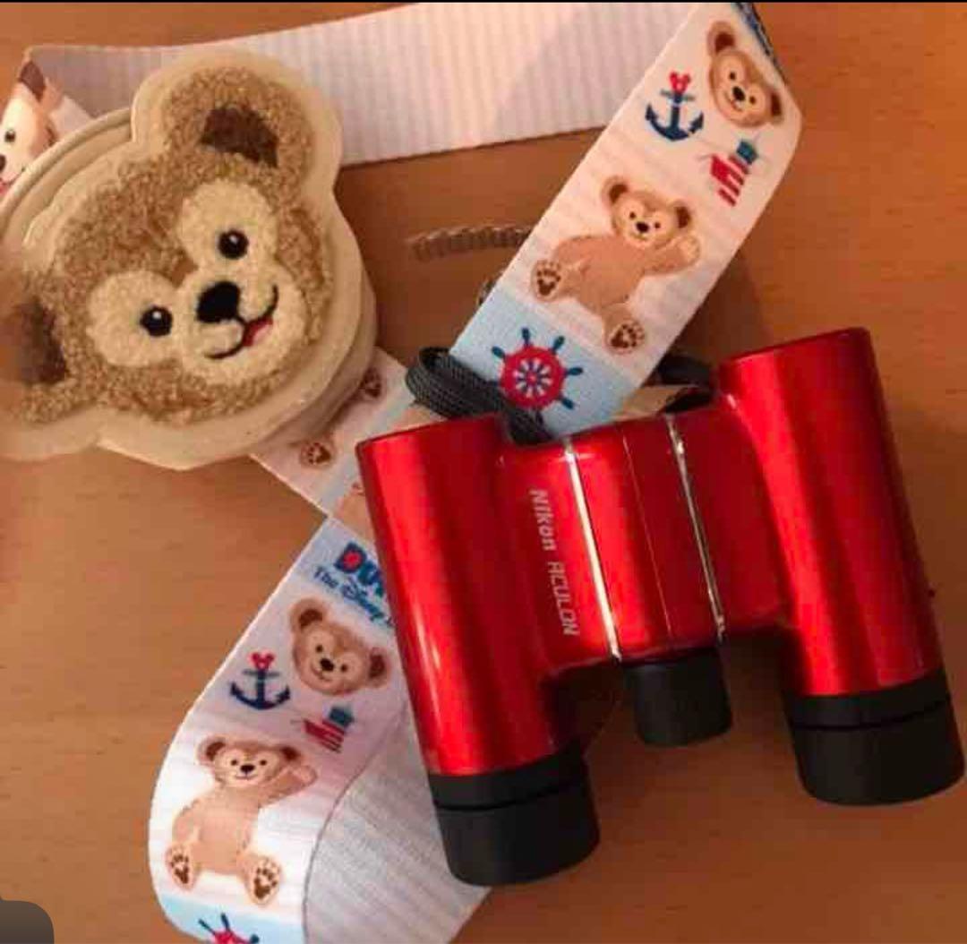 香港ディズニー ダッフィー カメラストラップ シェリーメイ 海外