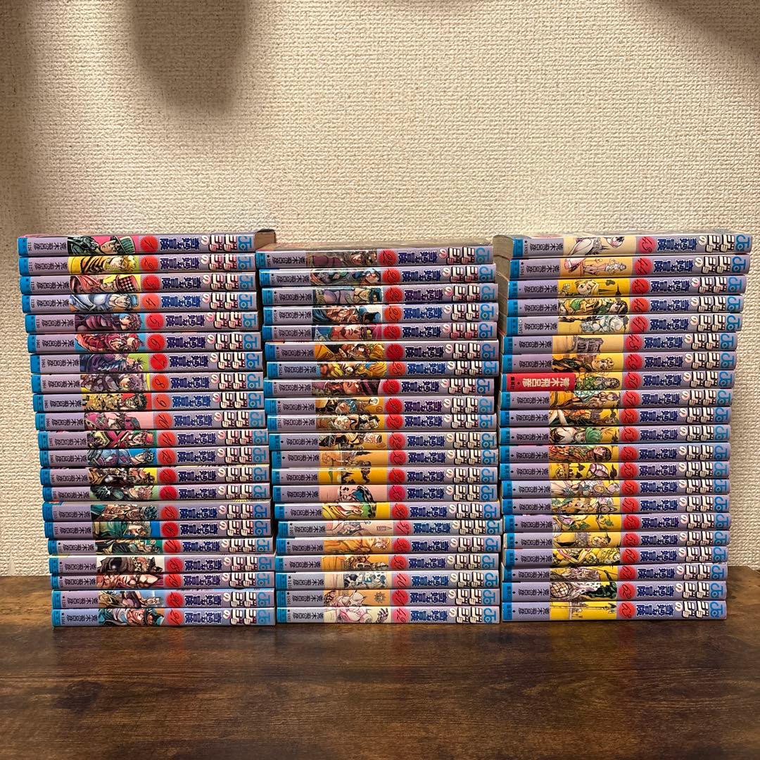 ジョジョの奇妙な冒険　1-63巻　全巻 楽天市場】【新品】 ジョジョの奇妙な冒険 全巻 1-63巻 第1部-第5部