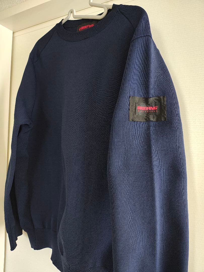 BRIEFING nano universe別注 ミラノリブ切り替ニットセーター - メルカリ