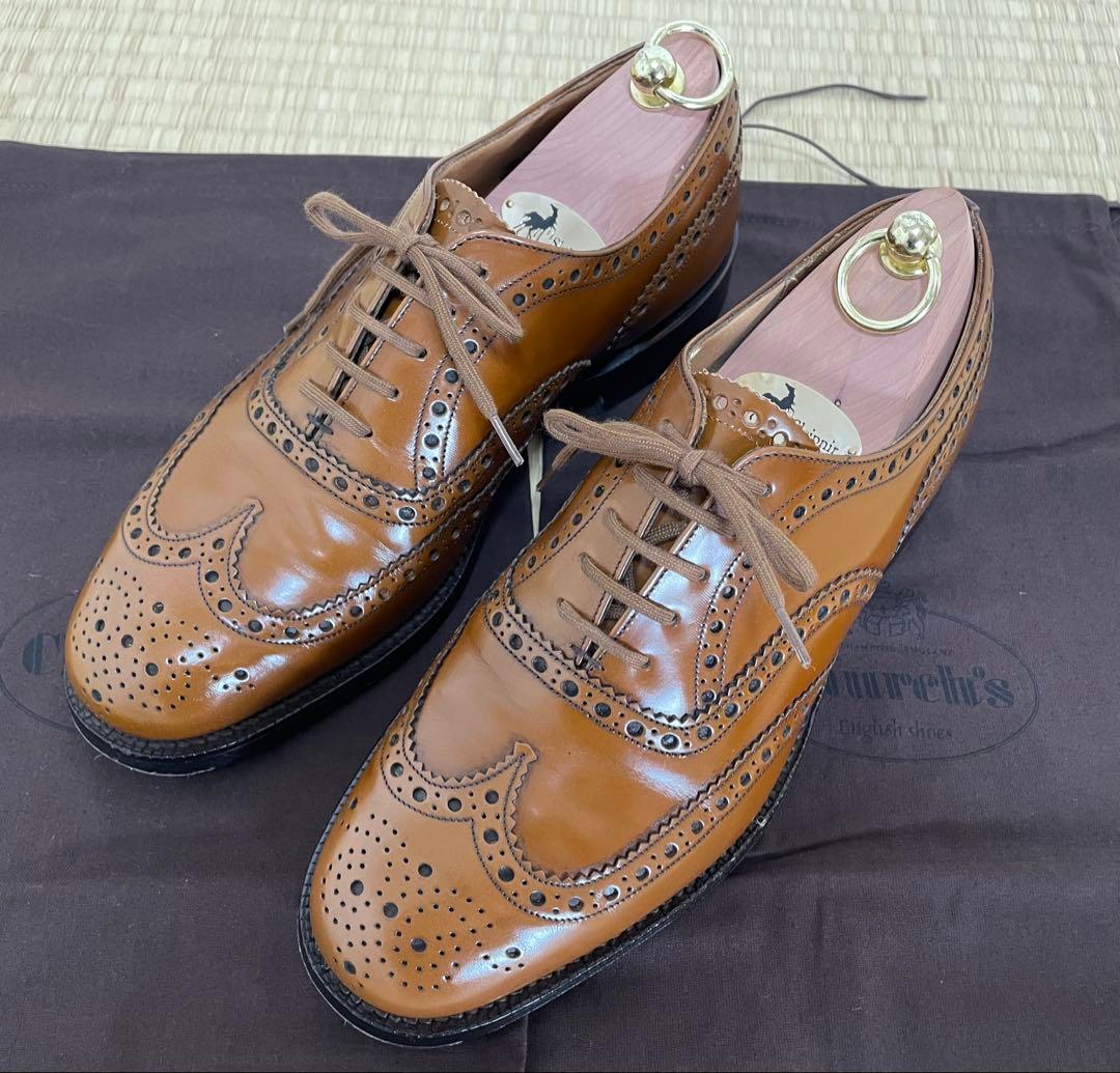 し*ん様 Churchs (Church's) (チャーチ) バーウッド 75F Churchs (Church's) (チャーチ) バーウッド 75F - メルカリ