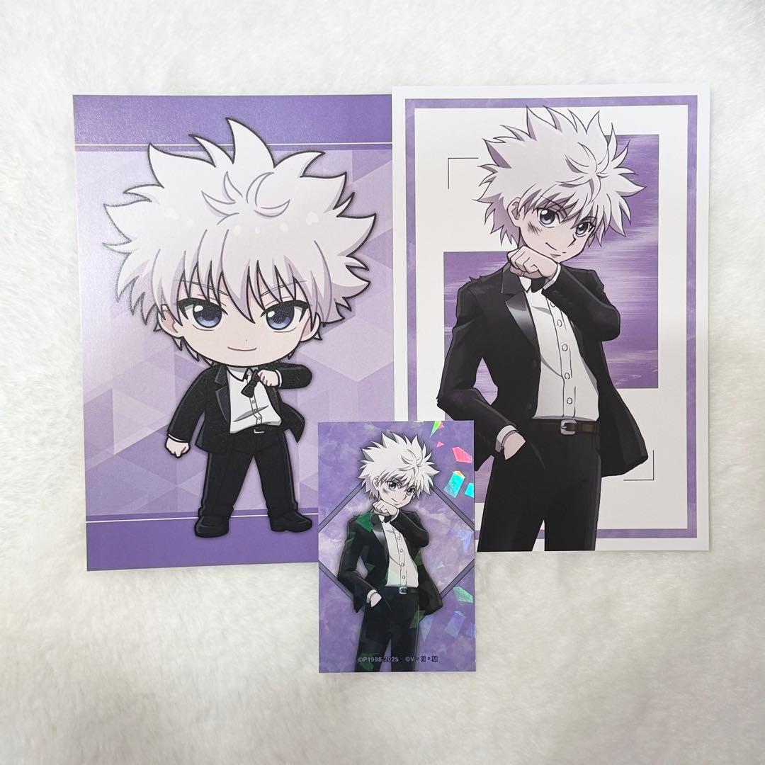 キルア スーツ ハンターハンター カード 特典 アニメイトフェア ポスト
