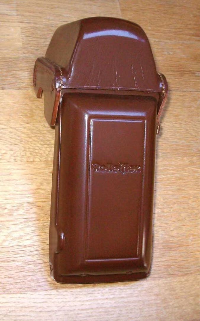 Rolleiflex 二眼 2.8F用ハーフケース Amazon.com : MRZHOUCASE Full Protective Dark Brown Leather Case