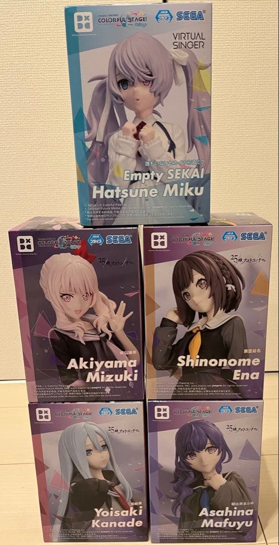 プロセカ 25時、ナイトコードで。＋誰もいないセカイのミク フィギュア