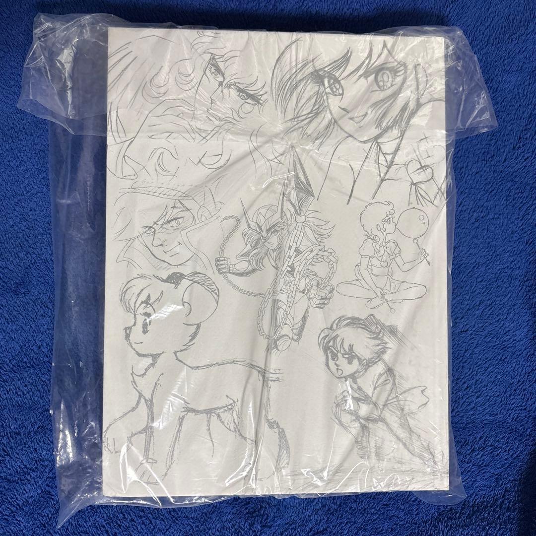 未開封・希少】荒木伸吾 原画集「瞳と魂」姫野美智 聖闘士星矢・ベル