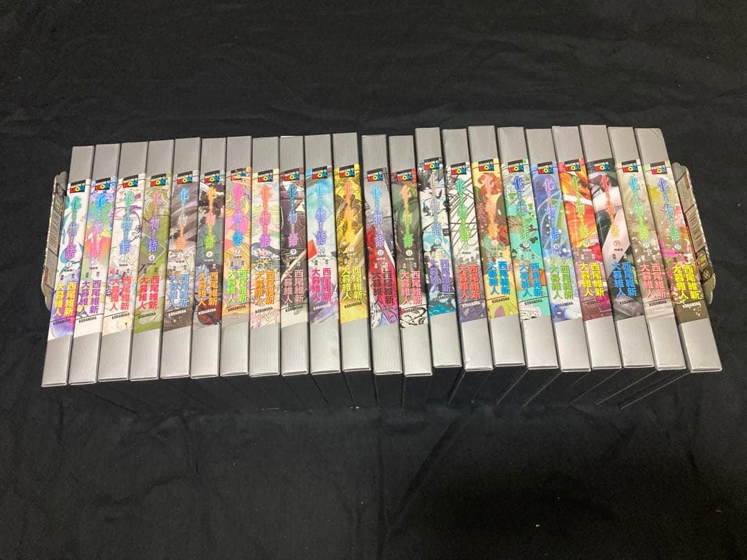 全巻初版】化物語 特装 版 全22巻 全巻セット イラストカード完備