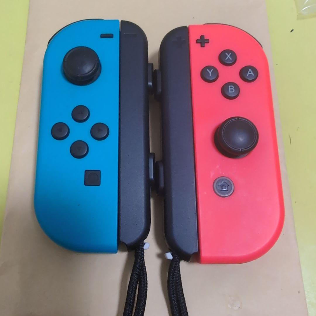 Nintendo Switch ジョイコン 青赤 ジャンク - メルカリ