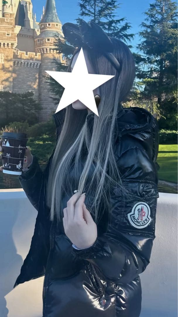 即完売‼️】MONCLER ブラック ダウンジャケット フード付き Mサイズ