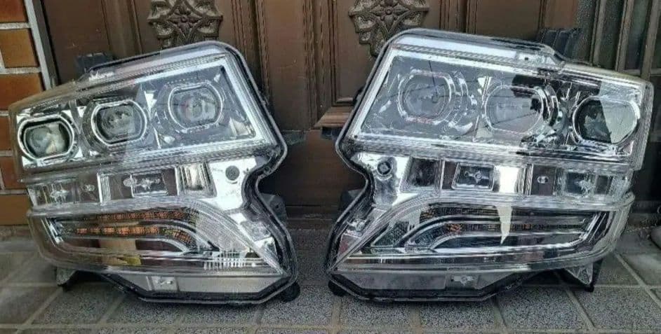 希少 廃盤 クリスタルアイ 3眼ヘッドライト N BOX N-BOXカスタム JF1/JF2 3眼フルLEDヘッドライト シーケンシャルウインカー