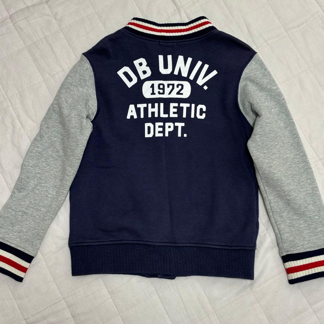 ミキハウス DOUBLE.B ジャケット 120 ネイビー - メルカリ