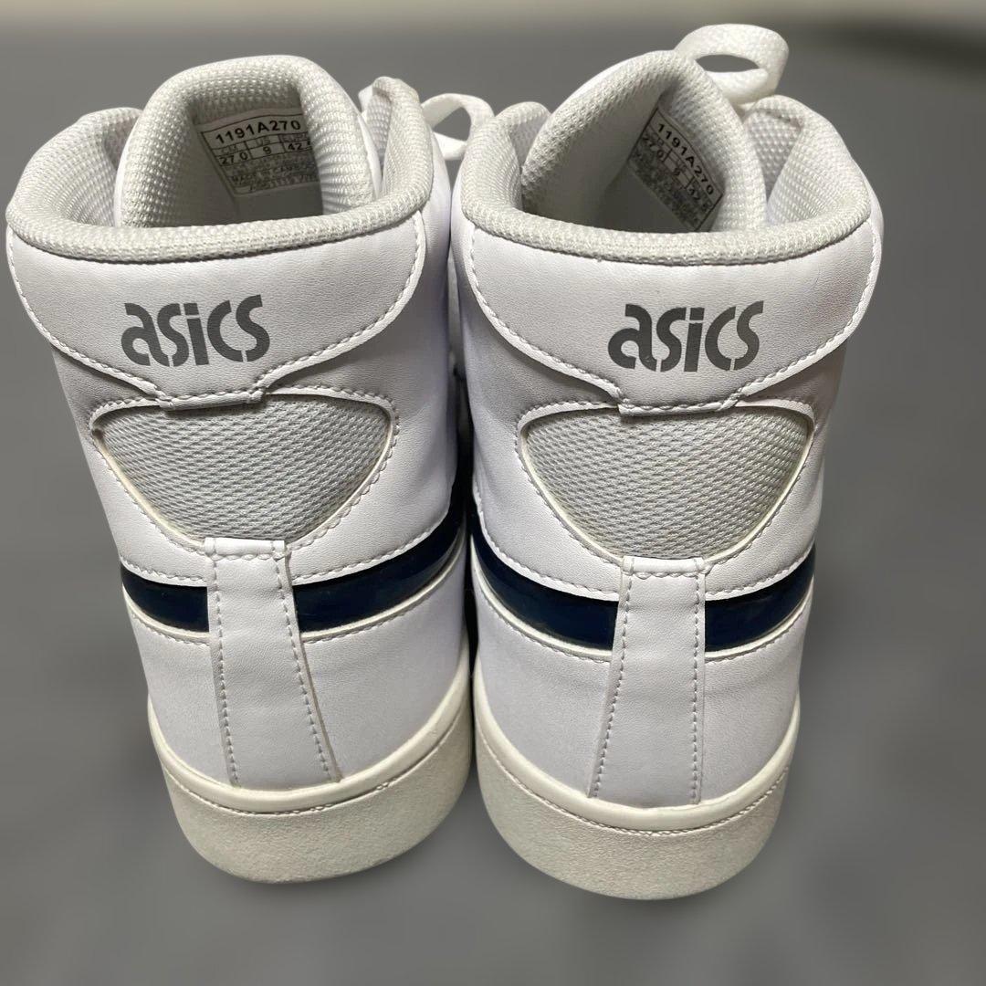 asics ファブレジャパン 1191A270ホワイト/ネイビー - メルカリ
