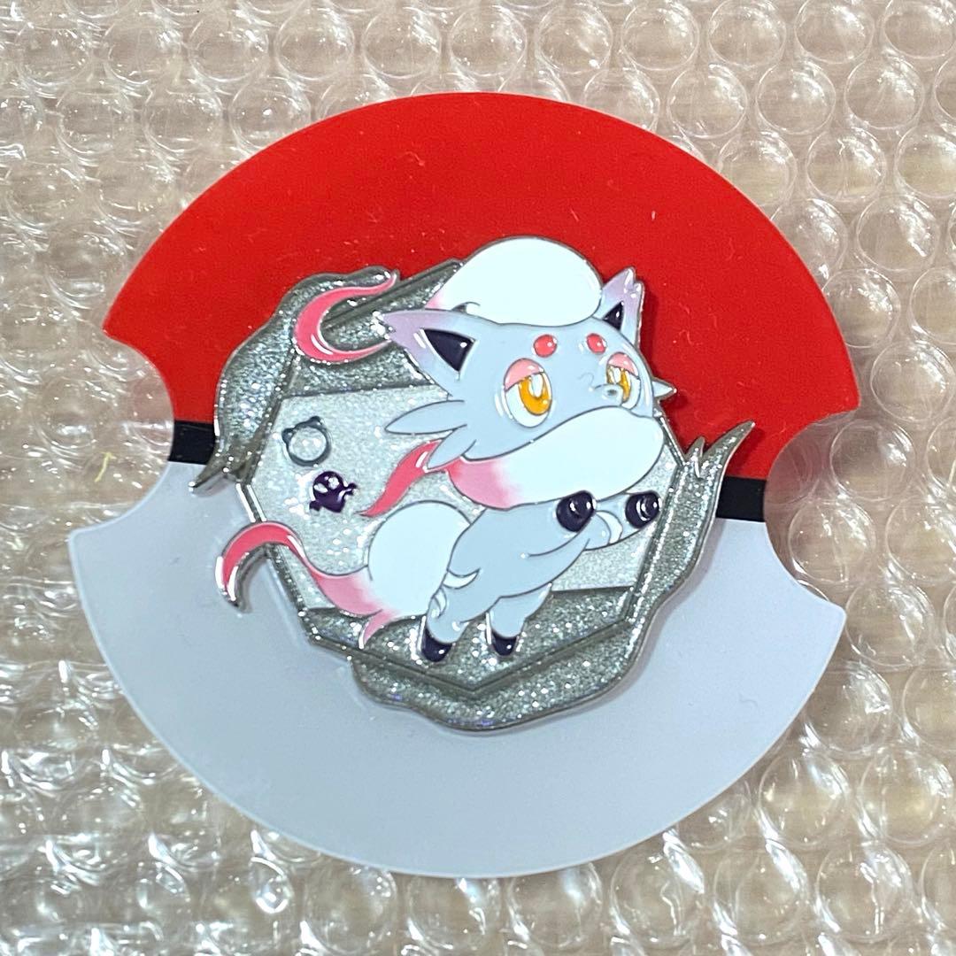 韓国限定】 ヒスイゾロア ポケモンランダムピンバッジ100 第2弾 - メルカリ