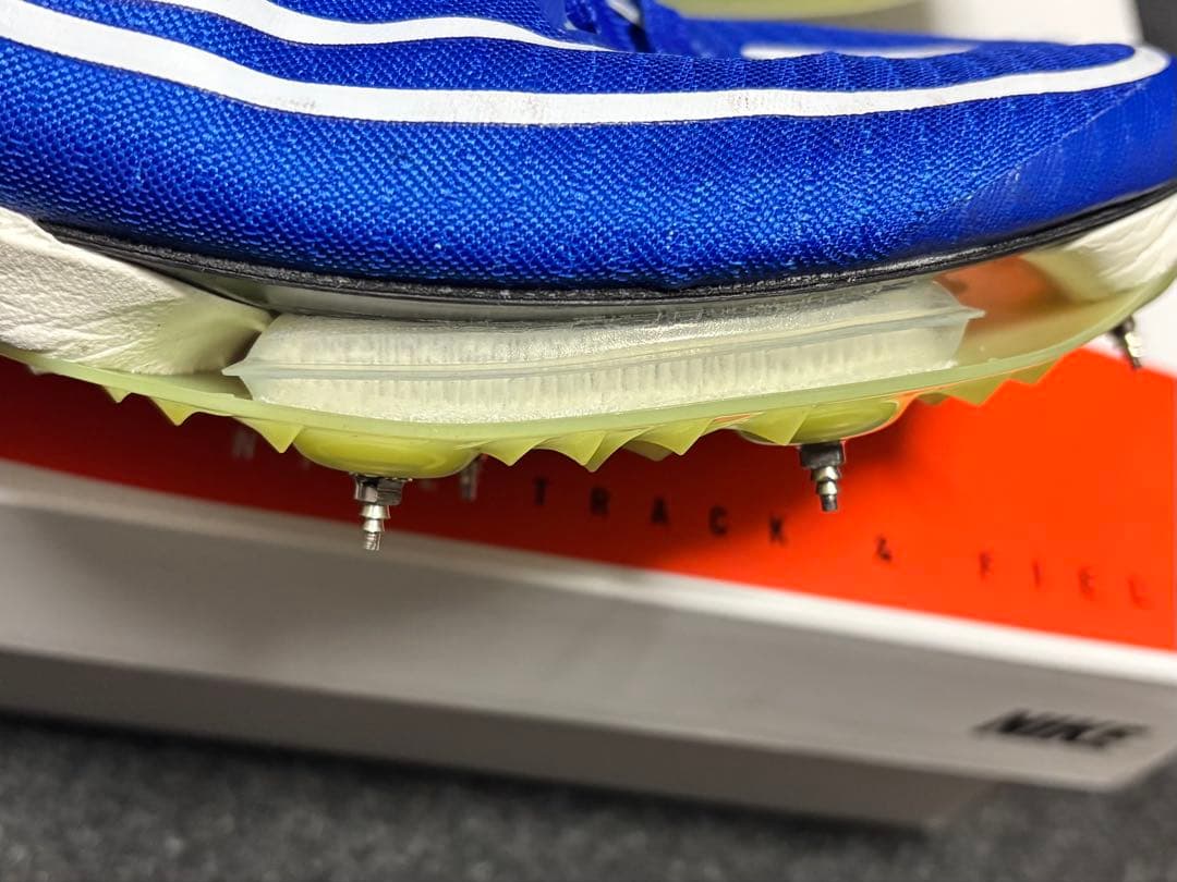 Nike エアズーム マックスフライ1 青 ※試着のみ【25.5cm・極美品】