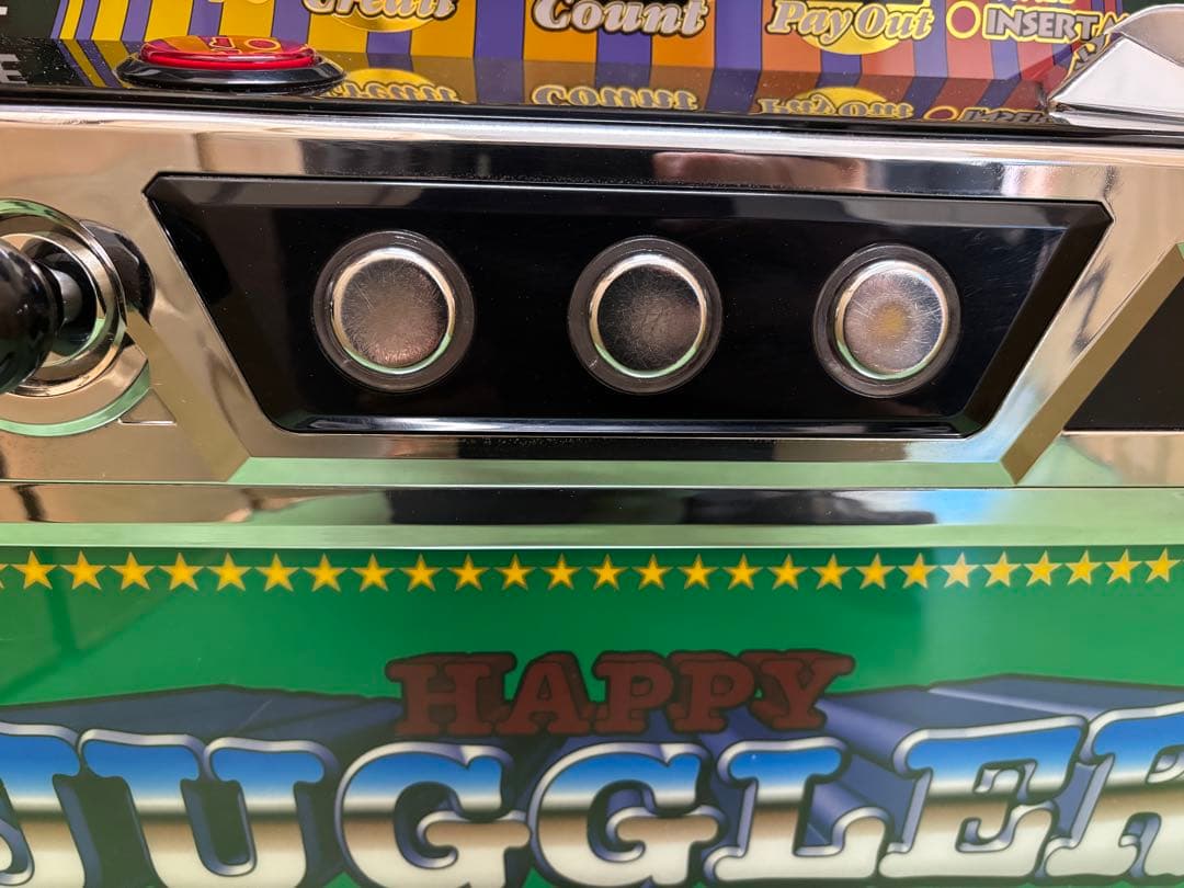 実機 税込 北電子 SハッピージャグラーVⅢEA タッチパネル式データ