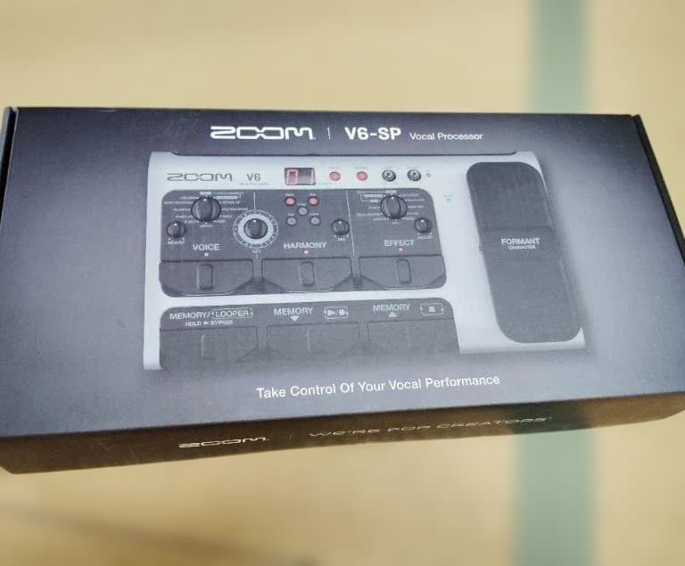 【値下げ】ZOOM V6-SP ボーカルプロセッサー ZOOM V6-SP Vocal Processor Package ボーカルプロセッサー ボーカル